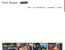 Tablet Screenshot of dutchparadise.com